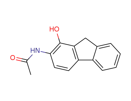 Molecular Structure of 2784-86-3 (1-HYDROXY-2-ACETYLAMINOFLUORENE)