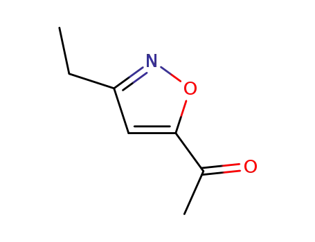 Molecular Structure of 183373-95-7 (Ethanone, 1-(3-ethyl-5-isoxazolyl)- (9CI))