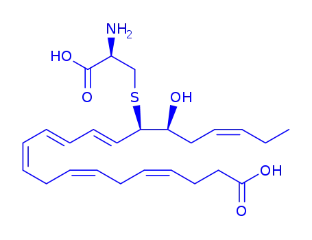 (4Z,7Z,10Z,12E,14E,16R,17S,19Z)-16-cysteinyl-17-hydroxy-4,7,10,12,14,19-docosahexaenoic acid