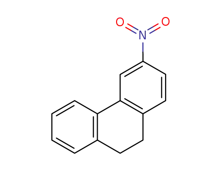 Molecular Structure of 18264-83-0 (9,10-Dihydro-3-nitrophenanthrene)
