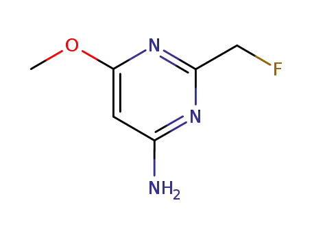 피리미딘, 4-아미노-2-(플루오로메틸)-6-메톡시-(8CI)