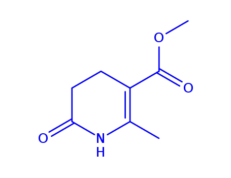 Molecular Structure of 181306-05-8 (METHYL 1,4,5,6-TETRAHYDRO-2-METHYL-6-OXOPYRIDINE-3-CARBOXYLATE)