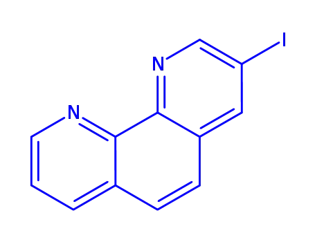 Molecular Structure of 1821123-02-7 (3-iodo-1,10-phenanthroline)