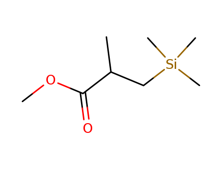 2-Methyl-3-(trimethylsilyl)propanoic acid methyl ester(18388-42-6)
