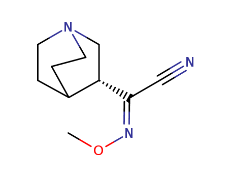 1-Azabicyclo[2.2.2]octane-3-acetonitrile,a-(methoxyimino)-, (aZ,3R)-