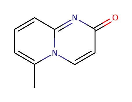 Molecular Structure of 16075-68-6 (6-METHYL-2H-PYRIDO[1,2-A]PYRIMIDIN-2-ONE)