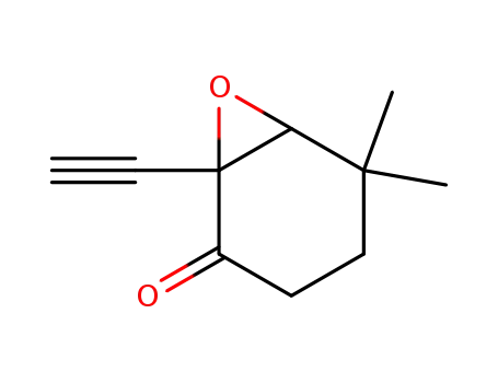 5,5-dimethyl-1-ethynyl-7-oxabicyclo[4.1.0]heptan-2-one