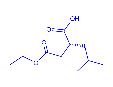 (2R)-2-[(ethoxycarbonyl)methyl]-4-methylpentanoic acid