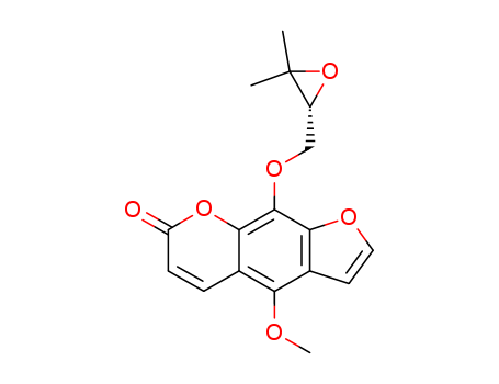 7H-Furo[3,2-g][1]benzopyran-7-one,9-[[(2R)-3,3-dimethyl-2-oxiranyl]methoxy]-4-methoxy-