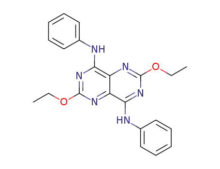 4,8-ジアニリノ-2,6-ジエトキシピリミド[5,4-d]ピリミジン