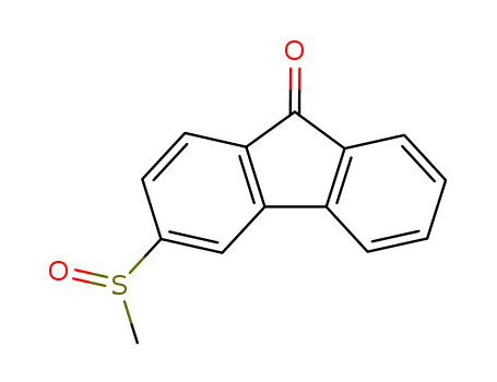 9H-Fluoren-9-one,3-(methylsulfinyl)- cas  16233-24-2