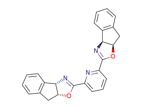 Molecular Structure of 357209-32-6 (2,6-BIS((3AR,8AS)-8H-INDENO(1,2-D)OXAZO&)