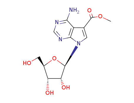 Molecular Structure of 18440-68-1 (5-(methoxycarbonyl)tubercidin)