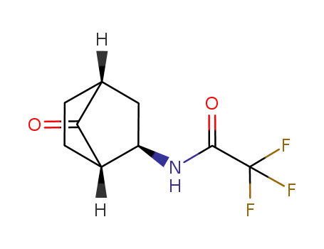 (+)-2-exo-trifluoroacetamido-7-one-norbornane