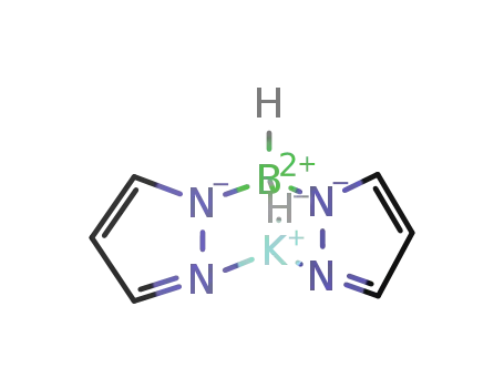 Molecular Structure of 18583-59-0 (POTASSIUM DIHYDROBIS(1-PYRAZOLYL)BORATE)