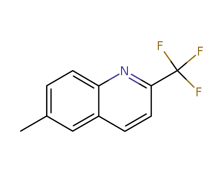 Molecular Structure of 1860-47-5 (6-METHYL-2-(TRIFLUOROMETHYL)QUINOLINE)