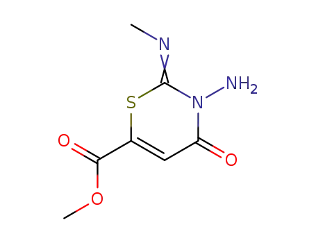 3-アミノ-3,4-ジヒドロ-2-(メチルイミノ)-4-オキソ-2H-1,3-チアジン-6-カルボン酸メチル