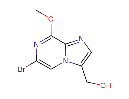 (6-BROMO-8-METHOXYIMIDAZO[1,2-A]PYRAZIN-3-YL)메탄올
