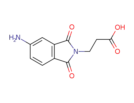 3-(5-amino-1,3-dioxo-1,3-dihydro-2H-isoindol-2-yl)propanoic acid