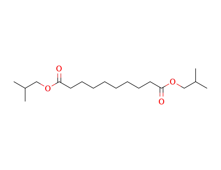Molecular Structure of 18420-46-7 (Decanedioic acid, bis(2-methylpropyl) ester)