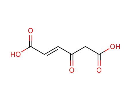Molecular Structure of 31571-51-4 (4-oxo-hex-2<i>t</i>-enedioic acid)