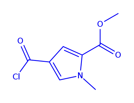1H-피롤-2-카르복실산, 4-(클로로카르보닐)-1-메틸-, 메틸 에스테르(9CI)