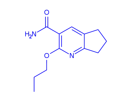 Molecular Structure of 184761-07-7 (3-propoxy-2-azabicyclo[4.3.0]nona-1,3,5-triene-4-carboxamide)