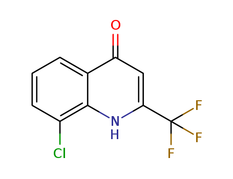 8-Chloro-4-hydroxy-2-(trifluoromethyl)quinoline 18706-22-4