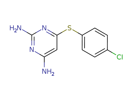 2,4-Pyrimidinediamine,6-[(4-chlorophenyl)thio]-