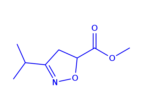 5-Isoxazolecarboxylicacid,4,5-dihydro-3-(1-methylethyl)-,methylester(9CI)
