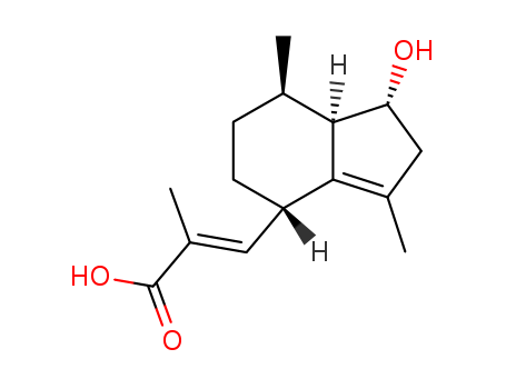 2-Propenoic acid,3-[(1R,4S,7R,7aR)-2,4,5,6,7,7a-hexahydro-1-hydroxy-3,7-dimethyl-1H-inden-4-yl]-2-methyl-,(2E)-