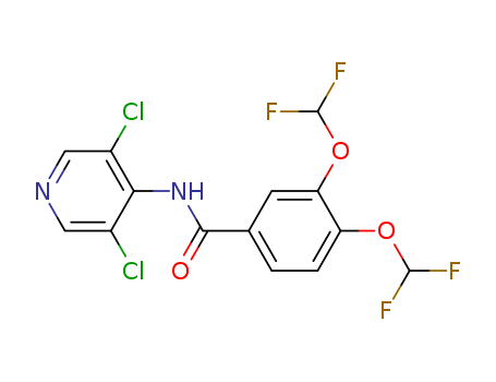 N-(3,5-Dichloro-4-pyridinyl)-3,4-bis(difluoroMethoxy)benzaMide