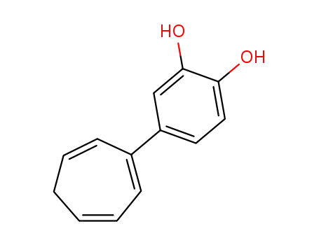 피로카테콜, 4-(1,3,6-사이클로헵타트리엔-1-일)-(8CI)