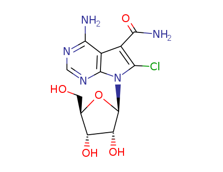 7H-Pyrrolo[2,3-d]pyrimidine-5-carboxamide,4-amino-6-chloro-7-b-D-ribofuranosyl- cas  73210-49-8