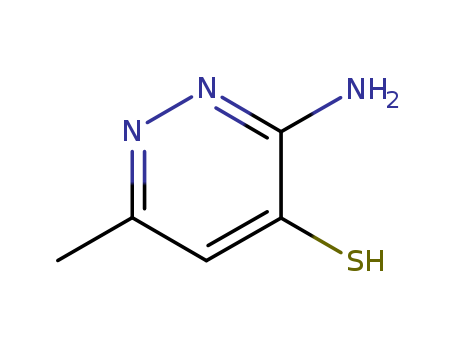 4-Pyridazinethiol,3-amino-6-methyl-