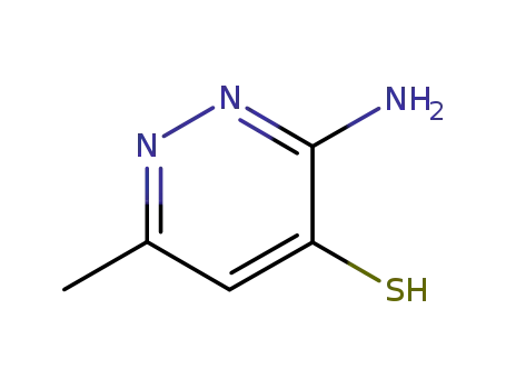 Molecular Structure of 18591-81-6 (3-amino-4-mercapto-6-methylpyridazine)