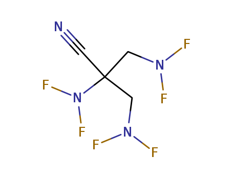 Propanenitrile,2,3-bis(difluoroamino)-2-[(difluoroamino)methyl]-