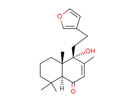 1(4H)-Naphthalenone, 4-[2-(3-furanyl)ethyl]-4a,5,6,7,8,8a-hexahydro-4-hydroxy-3,4a,8,8-tetramethyl-