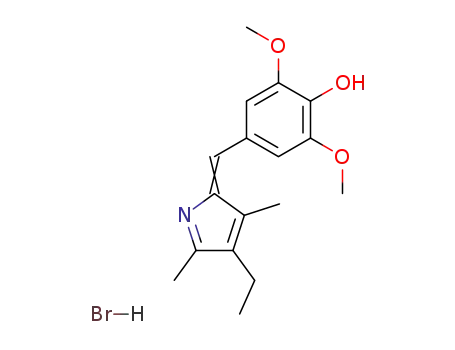 Molecular Structure of 16176-30-0 (4-[(4-ethyl-3,5-dimethyl-1H-pyrrol-2-yl)methylidene]-2,6-dimethoxycyclohexa-2,5-dien-1-one)
