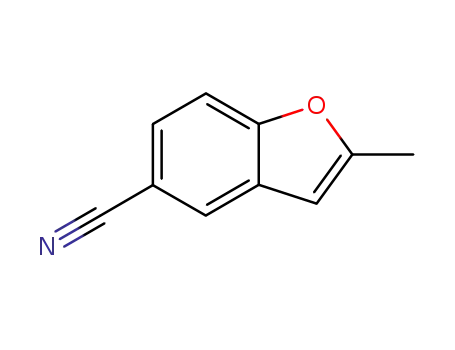 5-Benzofurancarbonitrile,  2-methyl-