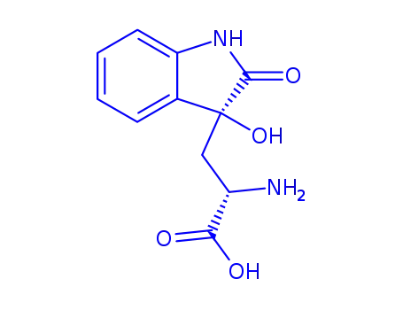 Molecular Structure of 76604-82-5 (dioxindolyl-L-alanine)