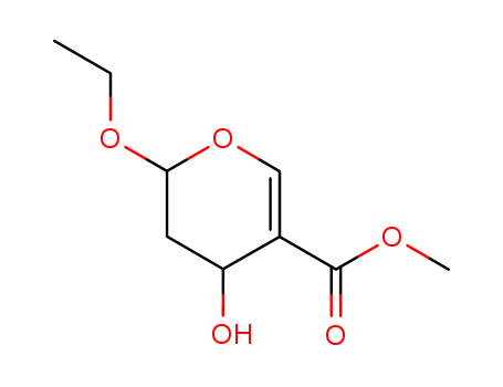 2H-PYRAN-5-CARBOXYLIC ACID,2-ETHOXY-3,4-DIHYDRO-4-HYDROXY-,METHYL ESTER