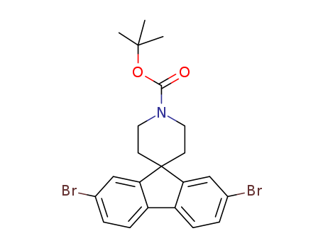 Spiro[9H-fluorene-9,4'-piperidine]-1'-carboxylicacid,2,7-dibromo-,1,1-dimethylethylester