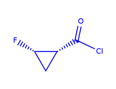 (1S-trans)-2-Fluorocyclopropanecarbonyl chloride