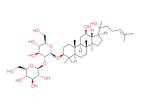 (3β,12β,20R/20S)-12,20-dihydroxydammar-24-en-yl 2-O-β-D-glucopyranosyl-β-D-glucopyranoside