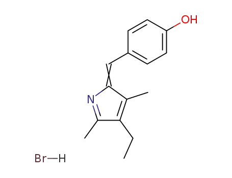 Molecular Structure of 16176-28-6 (4-[(4-ethyl-3,5-dimethyl-1H-pyrrol-2-yl)methylidene]cyclohexa-2,5-dien-1-one)