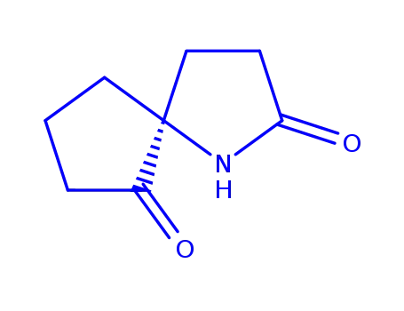 1-아자스피로[4.4]노난-2,6-디온,(S)-(9CI)