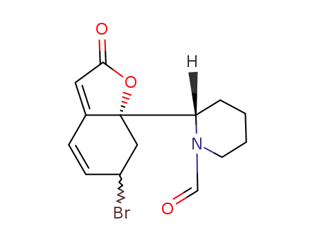 (<i>RS</i>)-1-formyl-2-((7a<i>SR</i>)-6ξ-bromo-2-oxo-6,7-dihydro-2<i>H</i>-benzofuran-7a<i>r</i>-yl)-piperidine