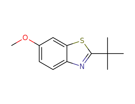 벤조티아졸, 2-(1,1-디메틸에틸)-6-메톡시-(9CI)