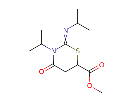 테트라히드로-3-이소프로필-2-(이소프로필이미노)-4-옥소-2H-1,3-티아진-6-카르복실산 메틸 에스테르